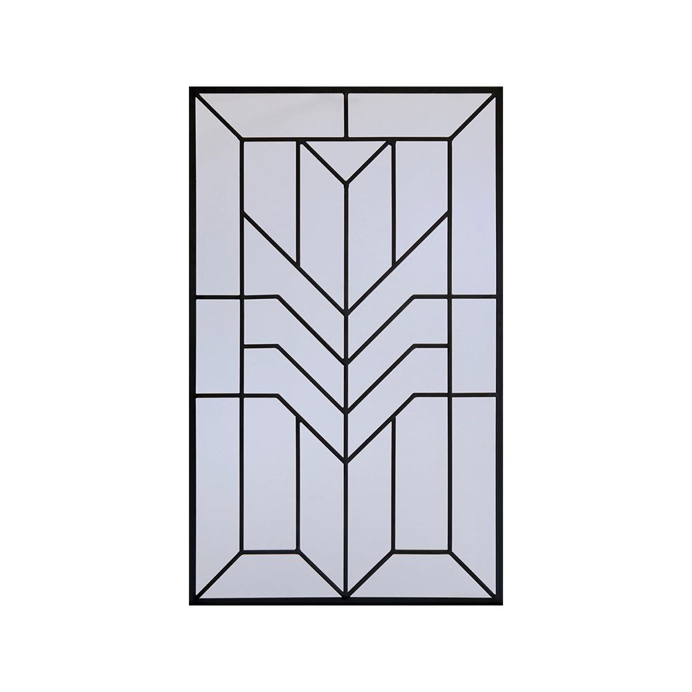 Pemberton Sandblast With Wrought Iron Decorative Argon Low-E Window Door Lite Kit