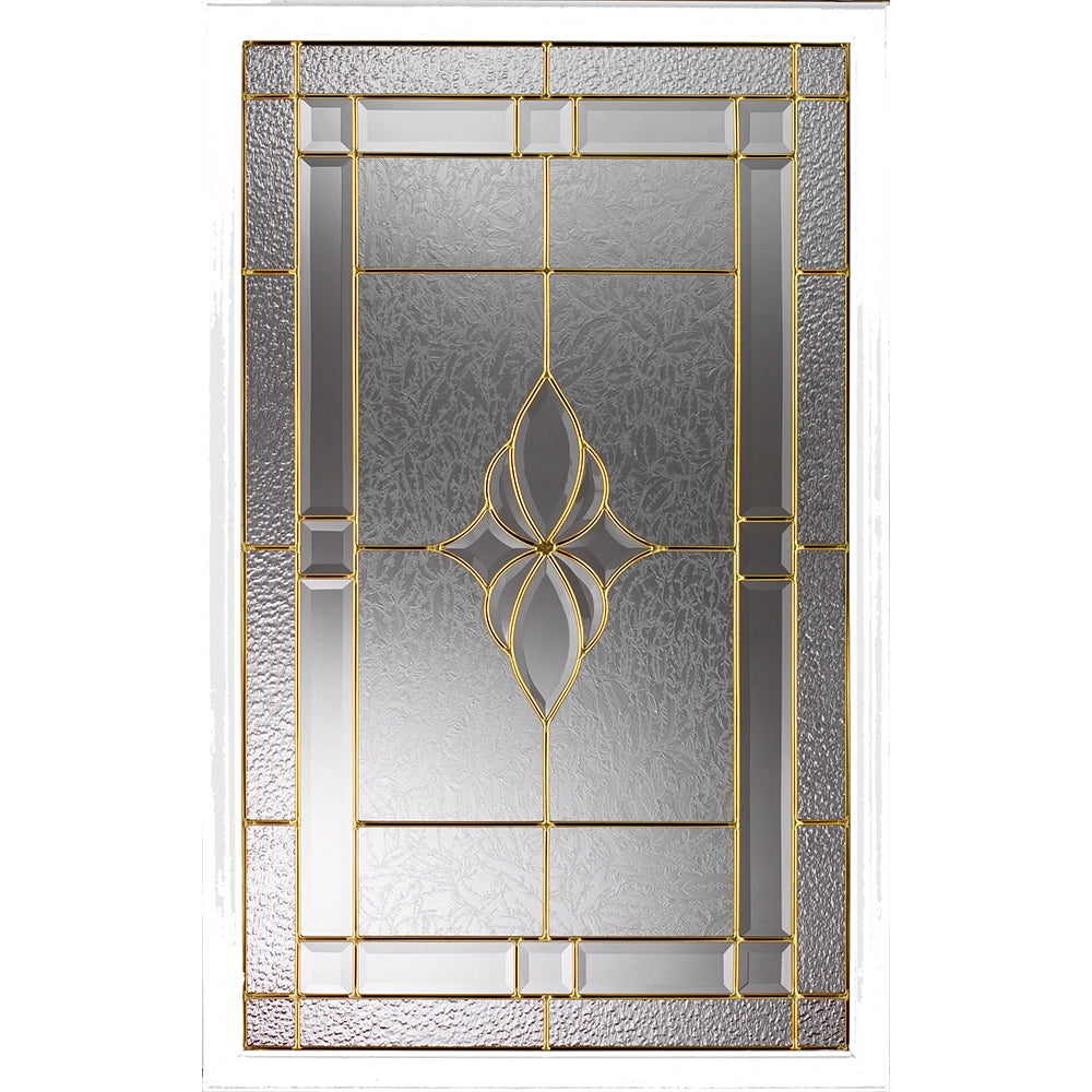 Niagara Brass Decorative Argon Low-E Window Door Lite Kit