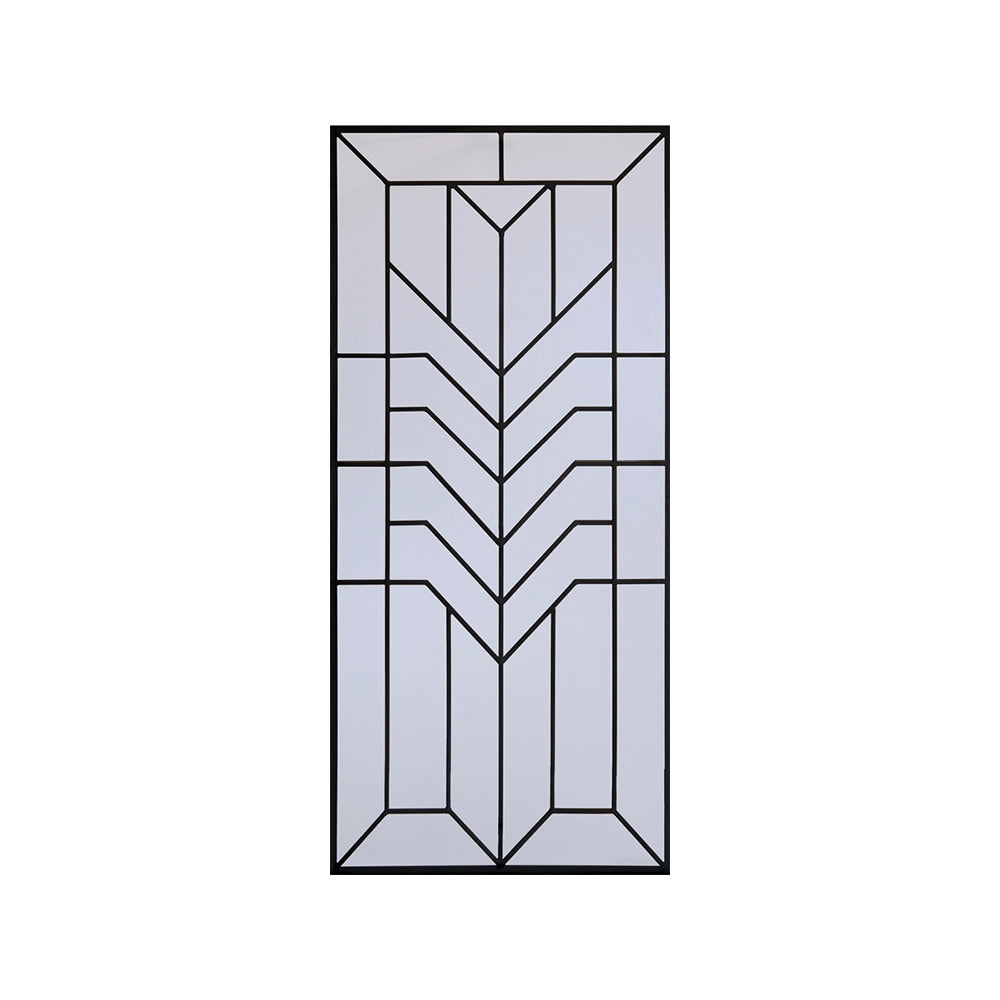 Pemberton Sandblast With Wrought Iron Decorative Argon Low-E Window Door Lite Kit