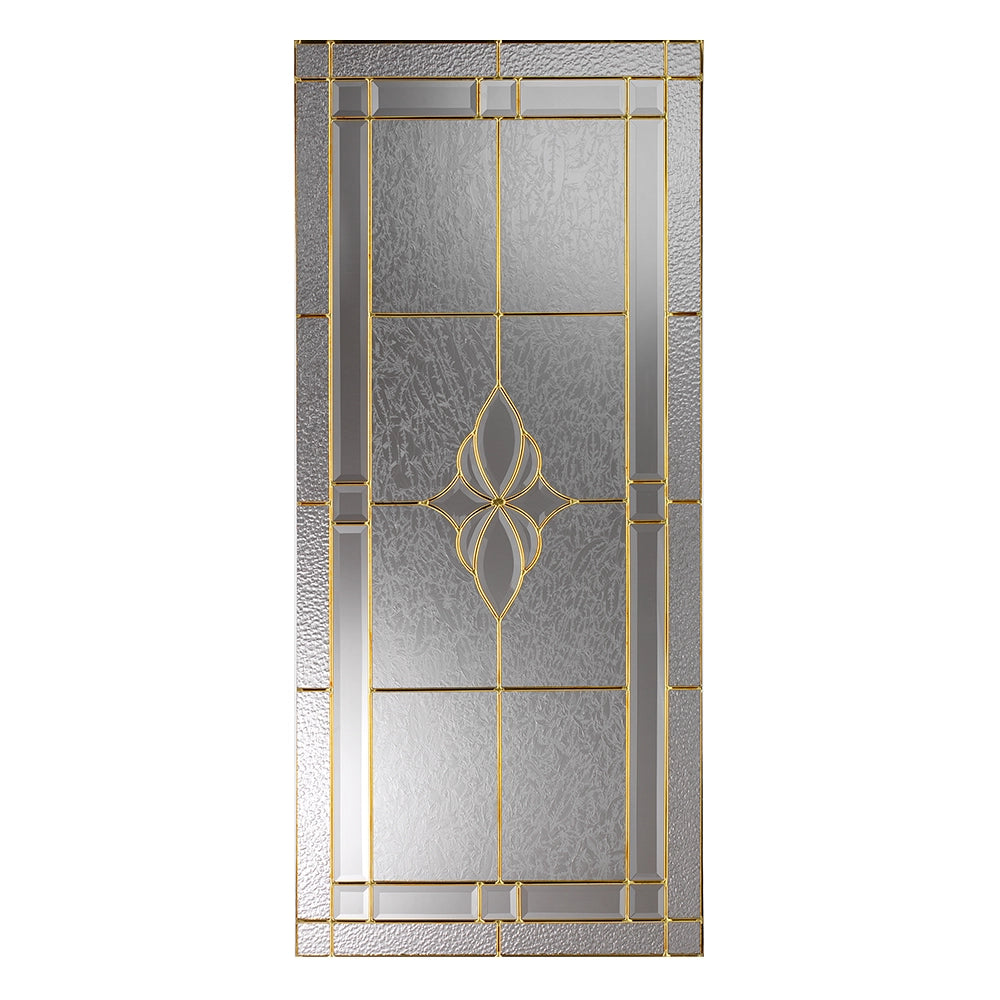 Niagara Brass Decorative Argon Low-E Window Door Lite Kit