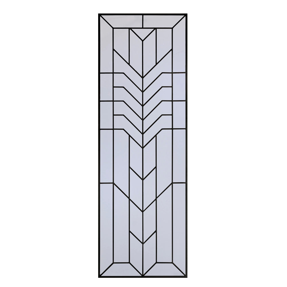 Pemberton Sandblast With Wrought Iron Decorative Argon Low-E Window Door Lite Kit