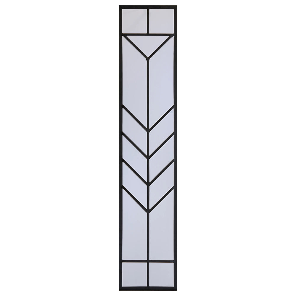 Pemberton Sandblast With Wrought Iron Decorative Argon Low-E Window Door Lite Kit