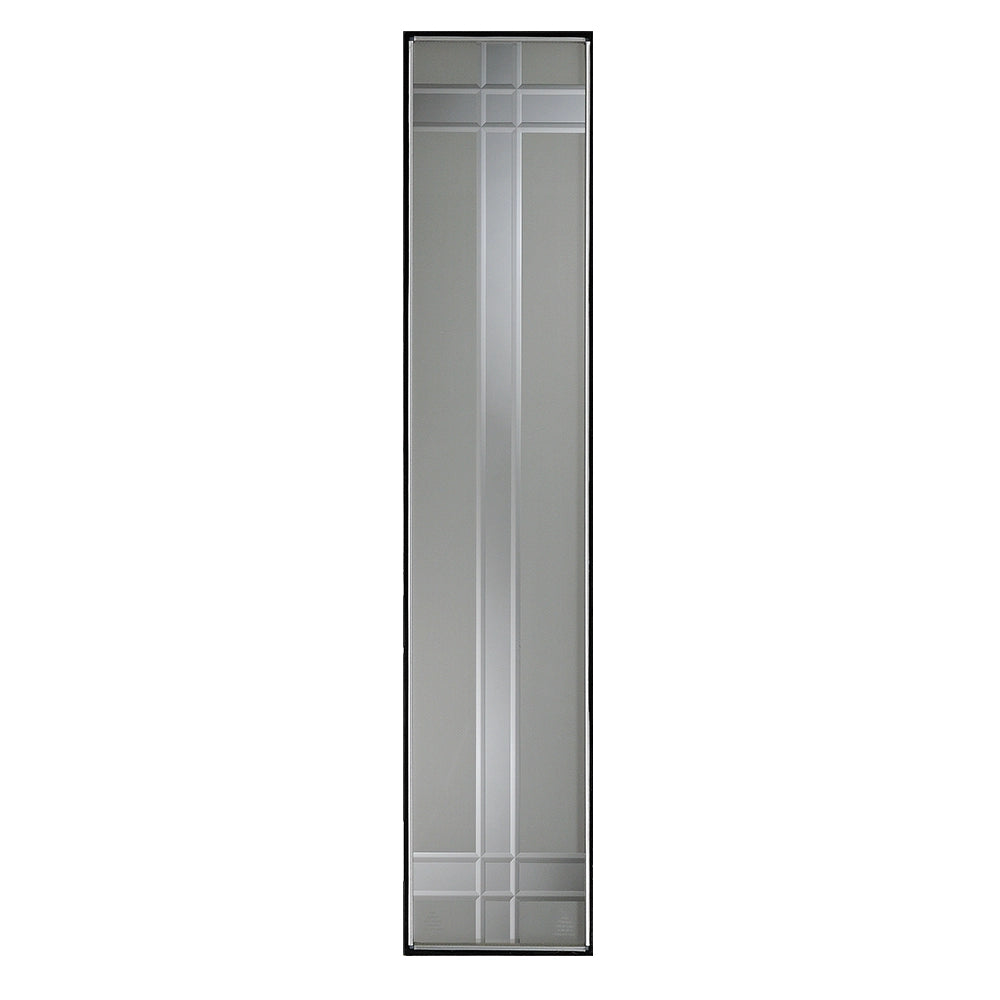 Riverton Obscure Etch Decorative Argon Low-E Window Door Lite Kit