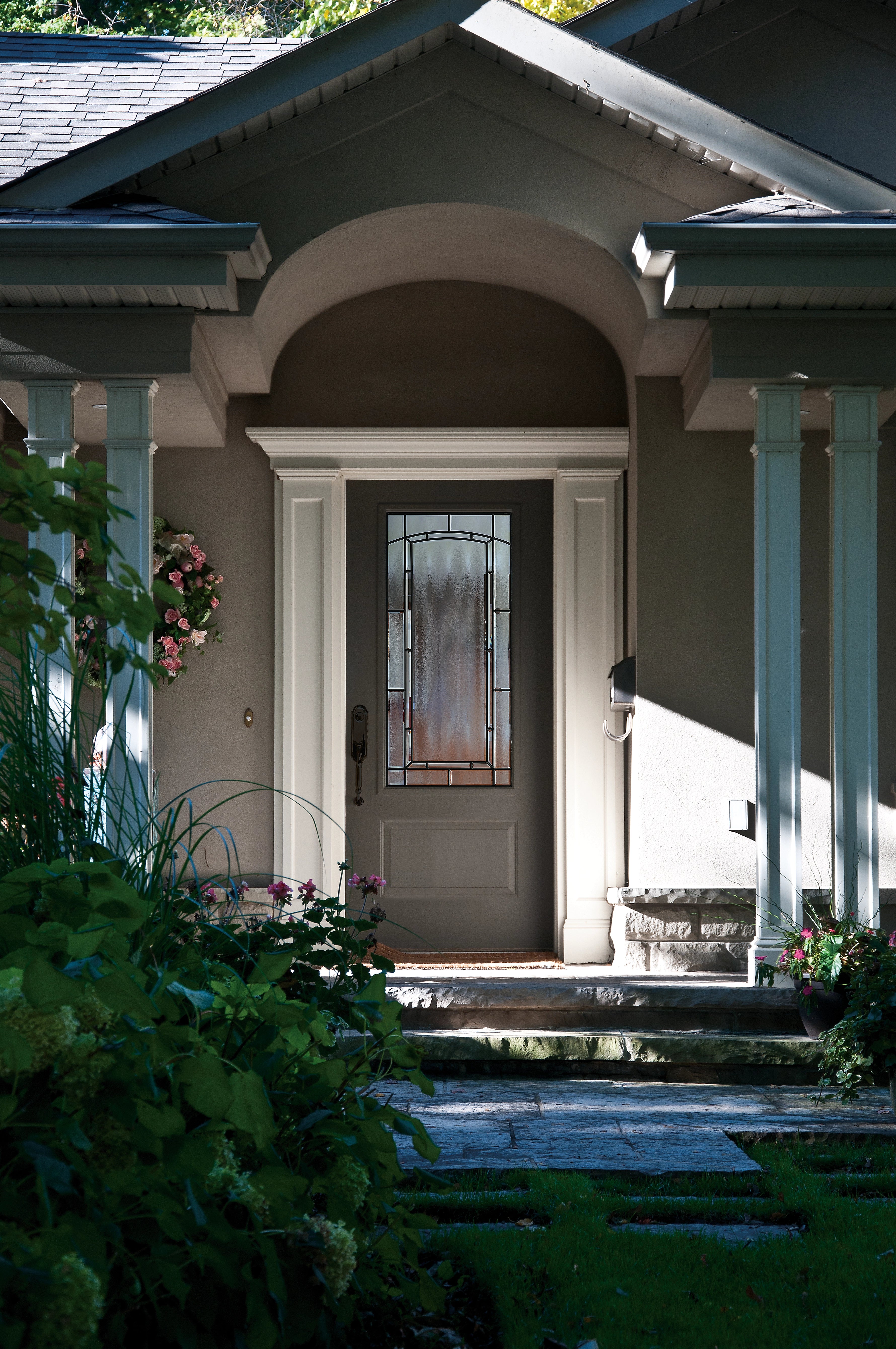 Adelaide Patina Decorative Privacy Low - E Argon Window Kit