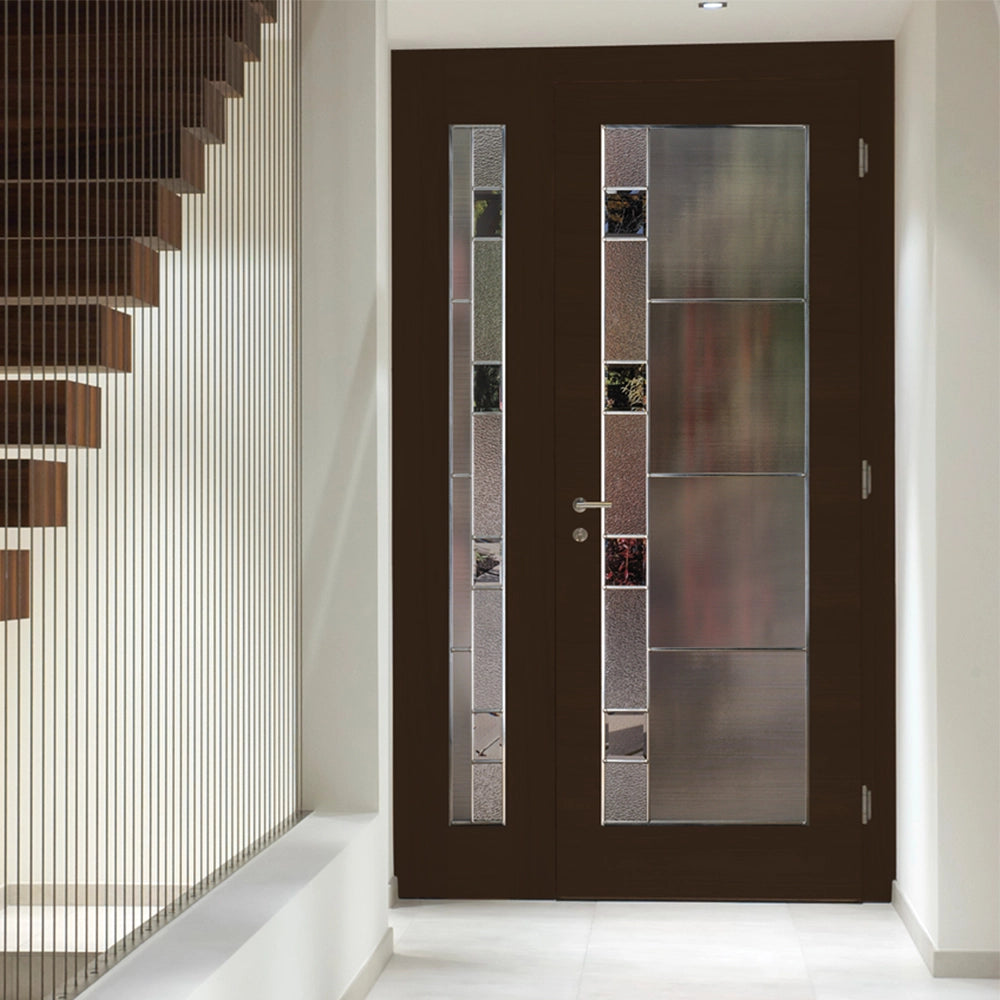 Modena Patina Decorative Argon Low-E Window Door Lite Kit